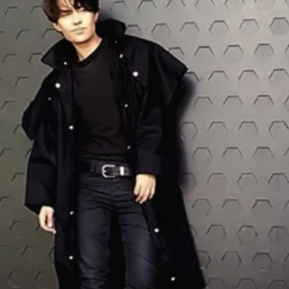 Black Western/Australian Style Duster Coat Heathers Jason Dean JD Cosplay